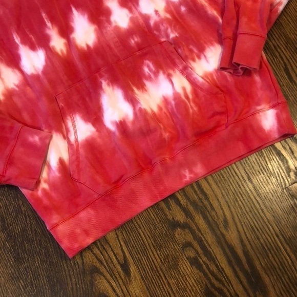 RED Tie Dye OVO Hoodie - Picture 4 of 8